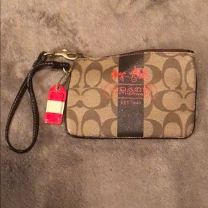 Coach Signature Collection Wristlet